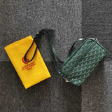 CAP-VERT PM BAG 23X8X14CM GREEN CANVAS Amelia