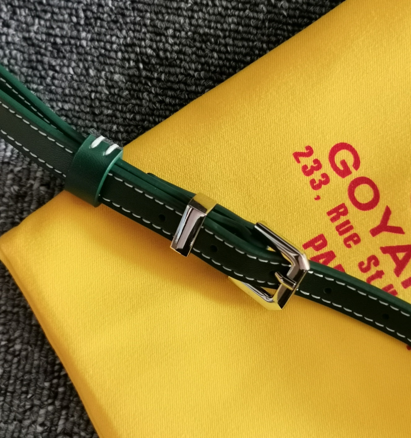 CAP-VERT PM BAG 23X8X14CM GREEN CANVAS Amelia