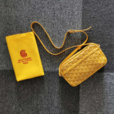 CAP-VERT PM BAG 23X8X14CM YELLOW CANVAS Amelia Amelia