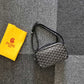 CAP-VERT PM BAG 23X8X14CM BLACK CANVAS Amelia Amelia