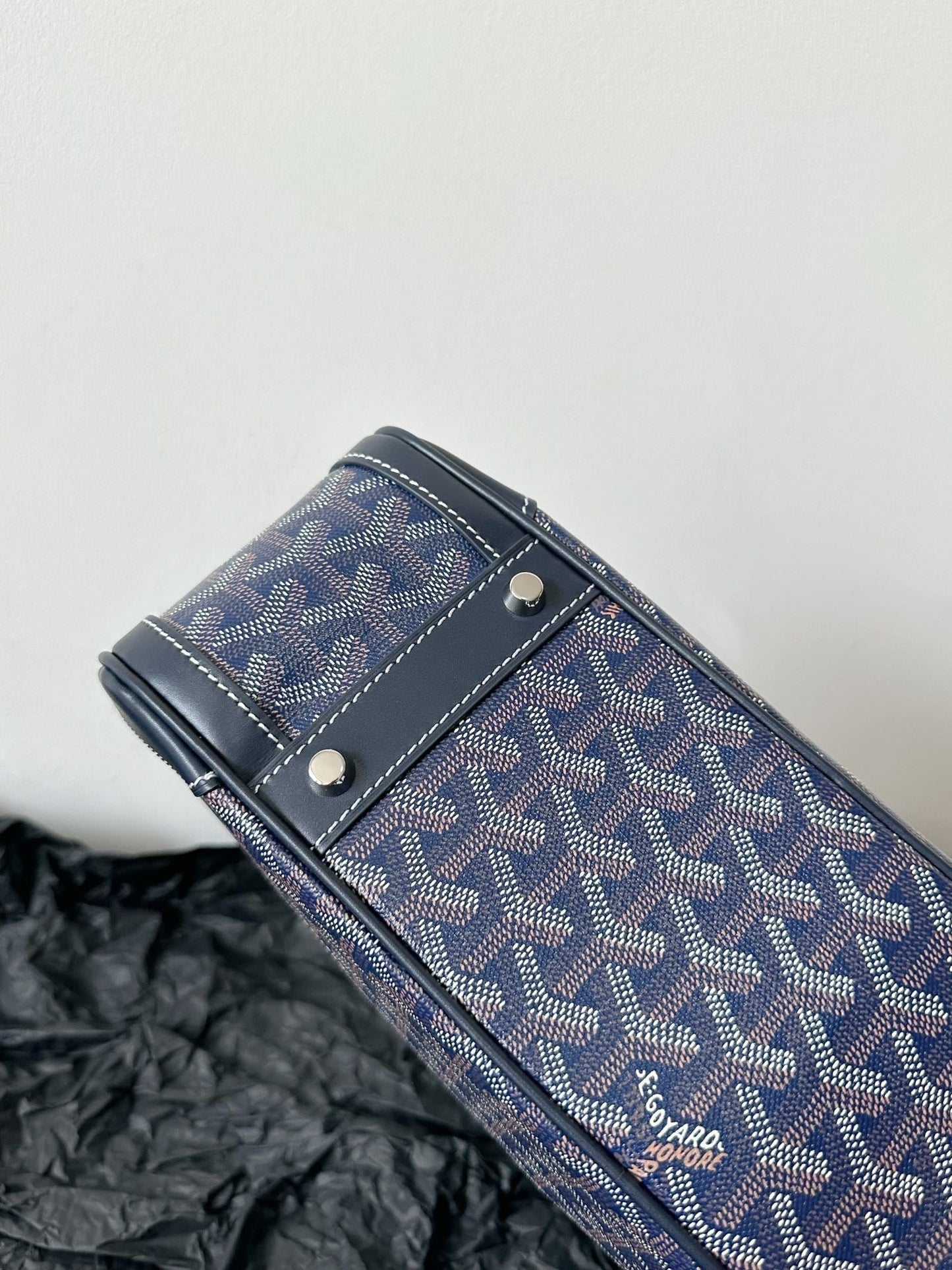 GOYA BOWLING BALL MEDIUM NAVY BLUE CANVAS Amelia