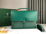 GOYARD CITADIN BAG 38CM GREEN CANVAS Amelia Amelia