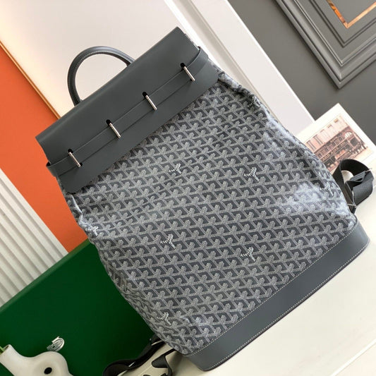 GOYA STEAMER PM BAG 48CM GREY CANVAS Amelia Amelia