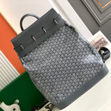 GOYA STEAMER PM BAG 48CM GREY CANVAS Amelia