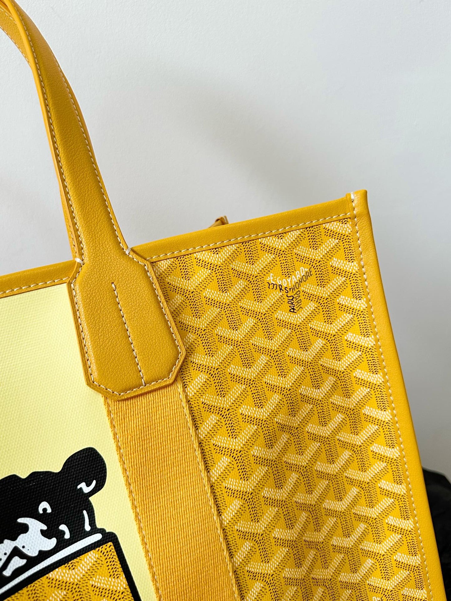 GOYA VILLETTE TOTE 45CM YELLOW CANVAS Amelia Amelia