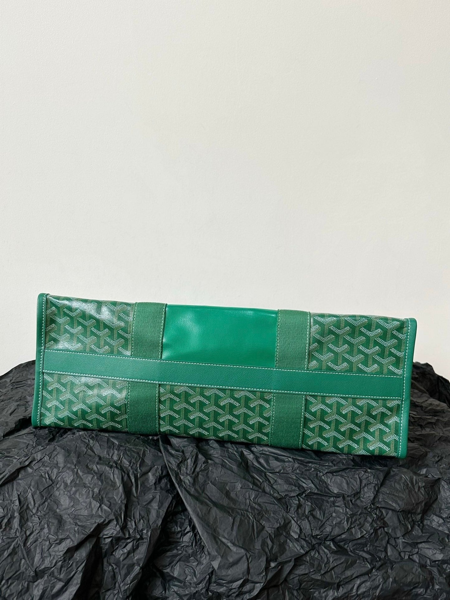 GOYA VILLETTE TOTE 45CM GREEN CANVAS Amelia