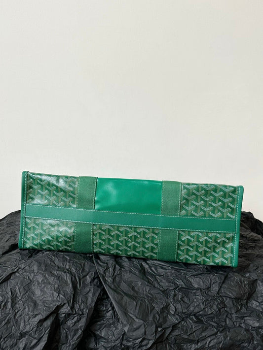 GOYA VILLETTE TOTE 45CM GREEN CANVAS Amelia Amelia