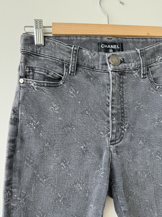 2021 - Chanel Grey Jeans