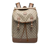 Gucci Interlocking G GG Supreme PVC Leather Backpack