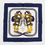 Hermes Blue Brides de Gala Pochette