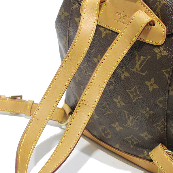 Louis Vuitton Monogram Canvas Leather Backpack