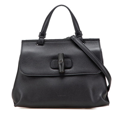 Gucci Bamboo Daily Leather 2way Bag