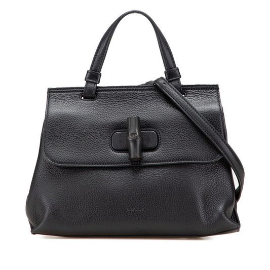 Gucci Bamboo Daily Leather 2way Bag