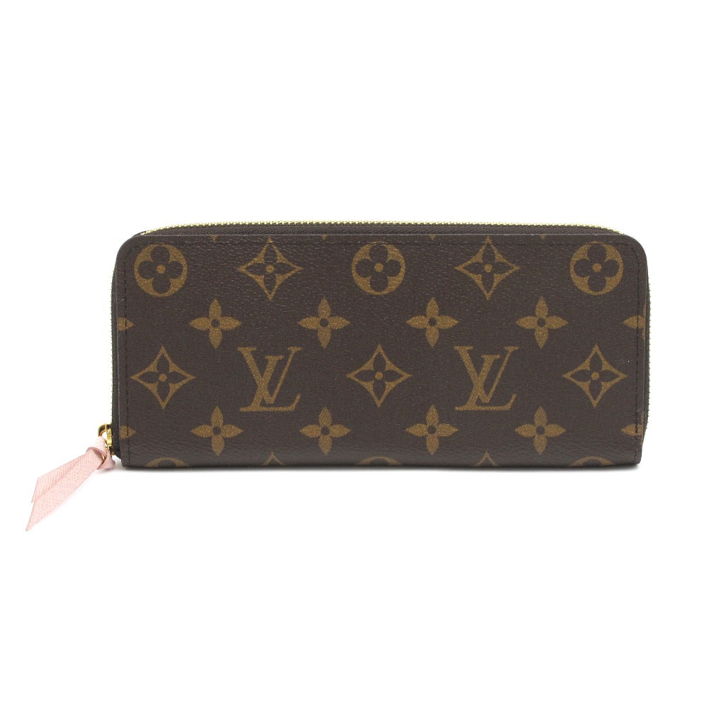 Louis Vuitton Portefeuille Clemence Monogram Round Zipper Long Wallet