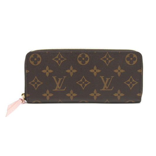 Louis Vuitton Portefeuille Clemence Monogram Round Zipper Long Wallet