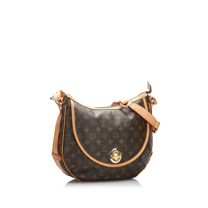 Louis Vuitton Monogram Turam GM PVC Leather Shoulder Bag