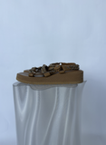 Beige Chanel Dad Chain Sandals - FULL SET