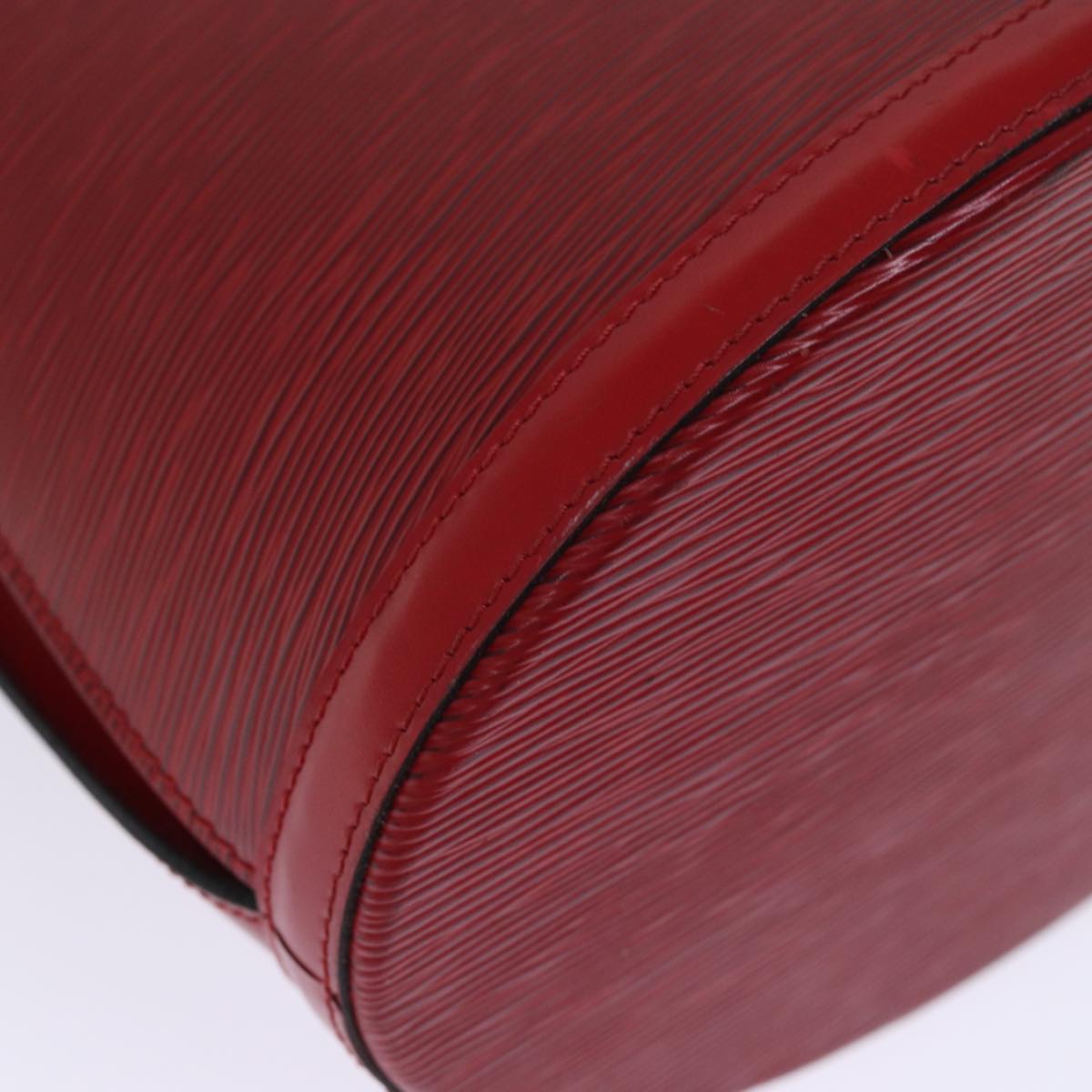 LOUIS VUITTON Epi Cluny Shoulder Bag Red M52257 LV Auth yk12618