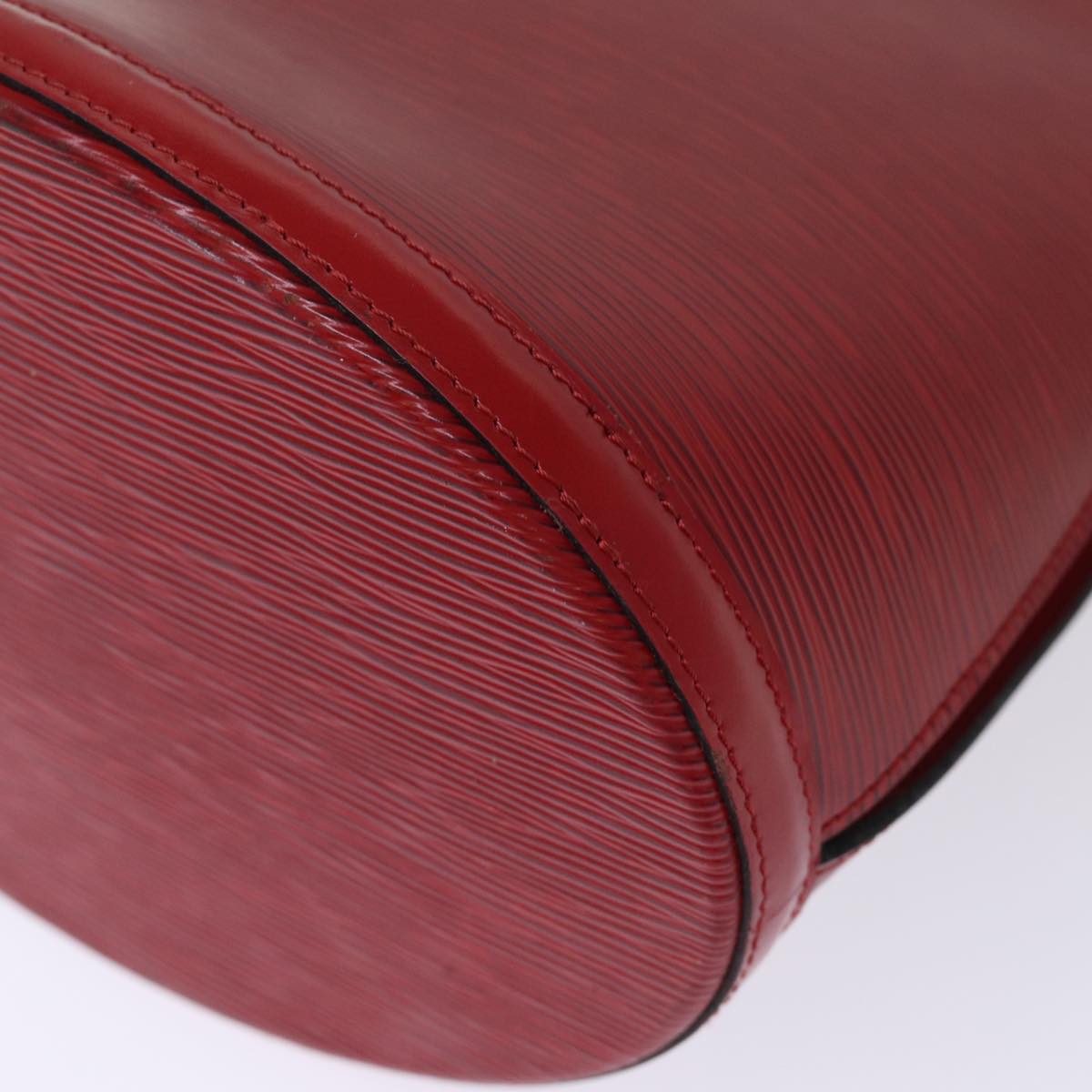 LOUIS VUITTON Epi Cluny Shoulder Bag Red M52257 LV Auth yk12618