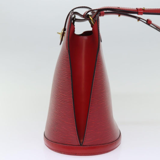 LOUIS VUITTON Epi Cluny Shoulder Bag Red M52257 LV Auth yk12618