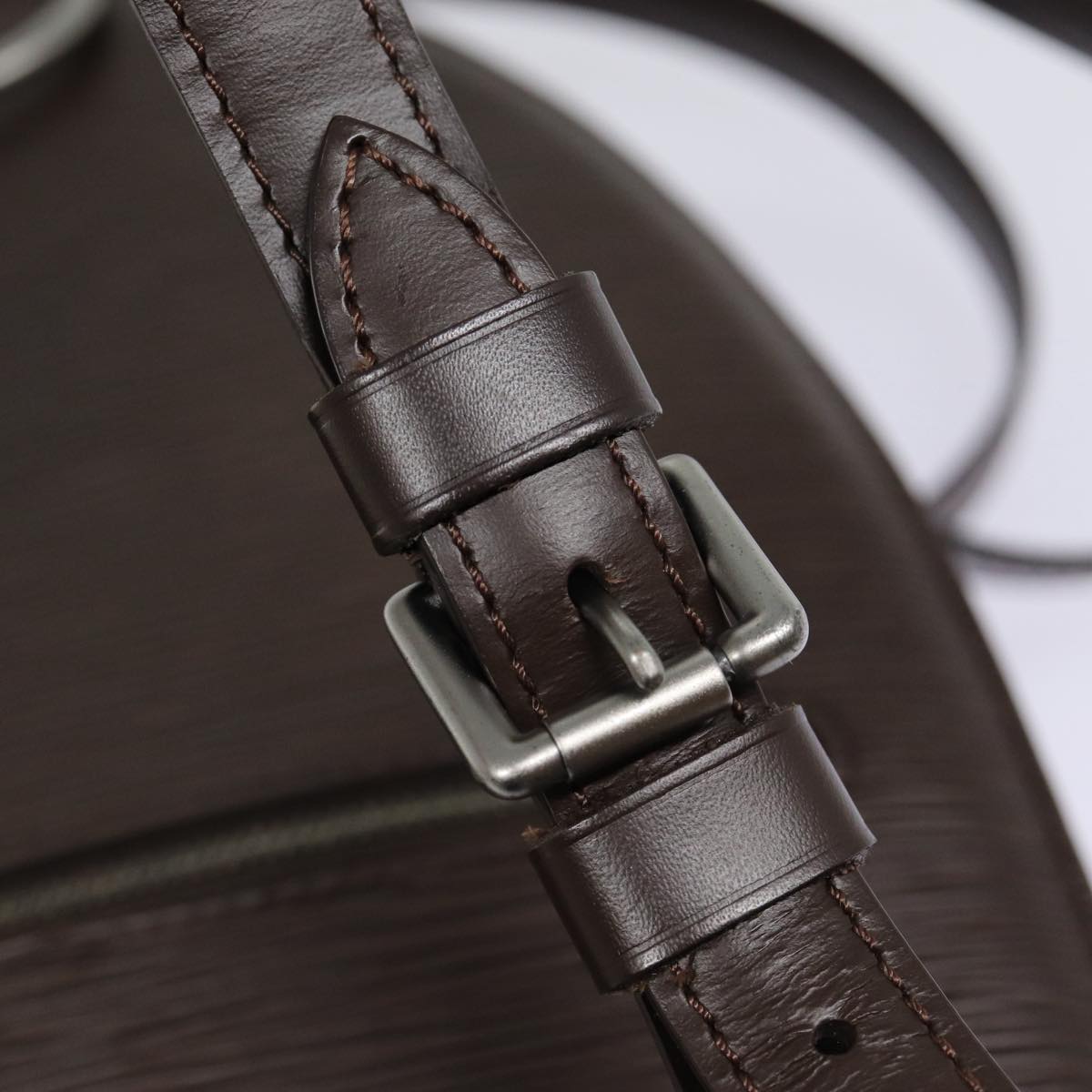 LOUIS VUITTON Epi Mabillon Backpack Mocha M5223D LV Auth yk14365