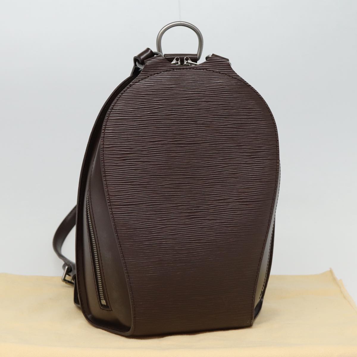 LOUIS VUITTON Epi Mabillon Backpack Mocha M5223D LV Auth yk14365