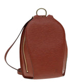LOUIS VUITTON Epi Mabillon Backpack Brown M52233 LV Auth yk14439