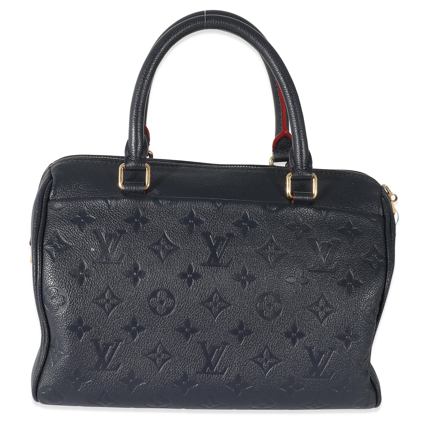 Louis Vuitton Louis Vuitton Marine Rouge Monogram Empreinte Speedy Bandoulière 25 NM