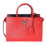 Louis Vuitton Louis Vuitton Red Epi Leather Twisted Tote Bag