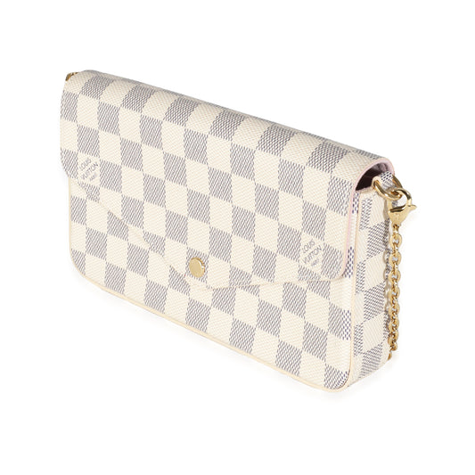 Louis Vuitton Damier Azur Canvas Felicie Pochette