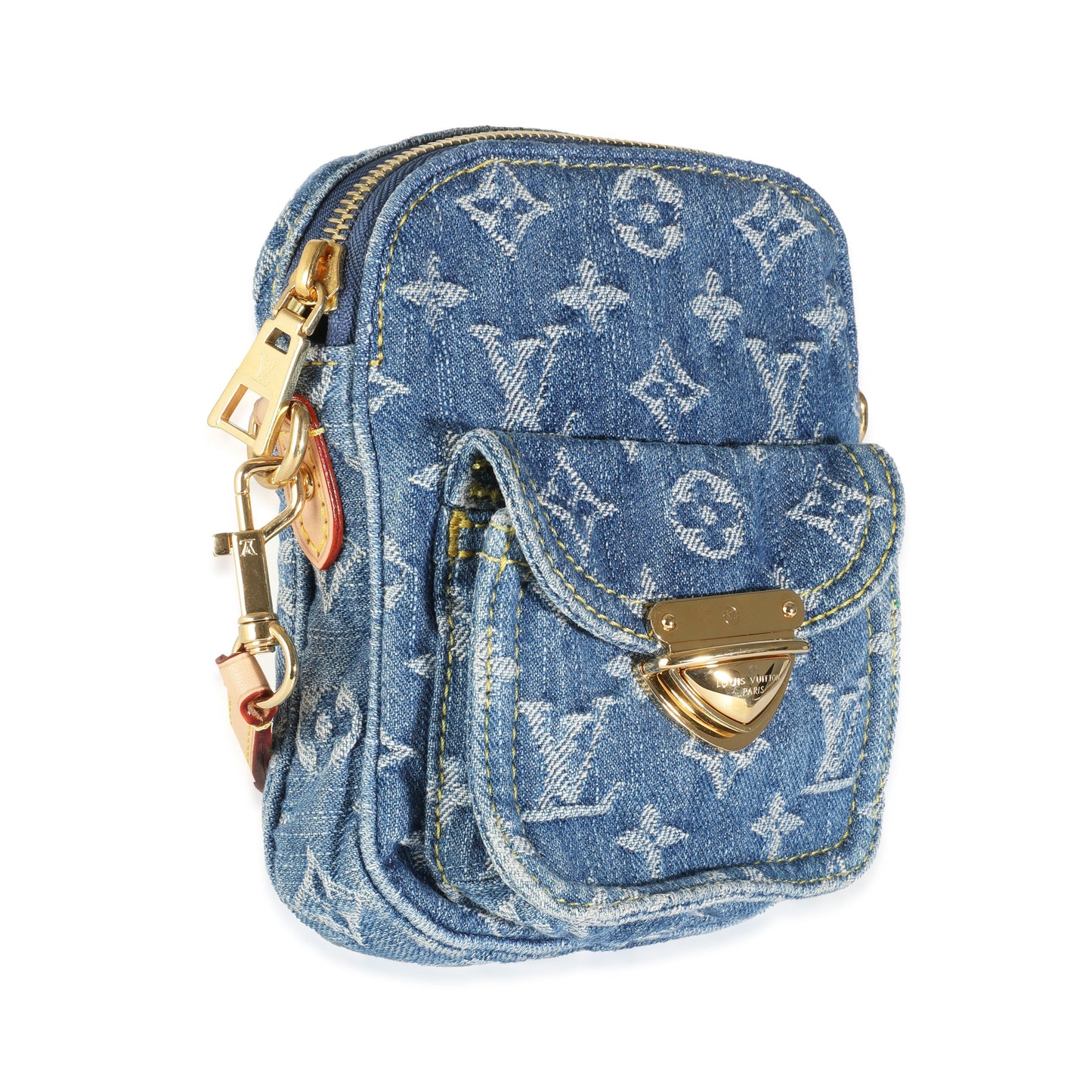 Louis Vuitton Monogram Denim Newfax Pochette