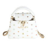 Louis Vuitton x TM White Taurillon Mini Capucines