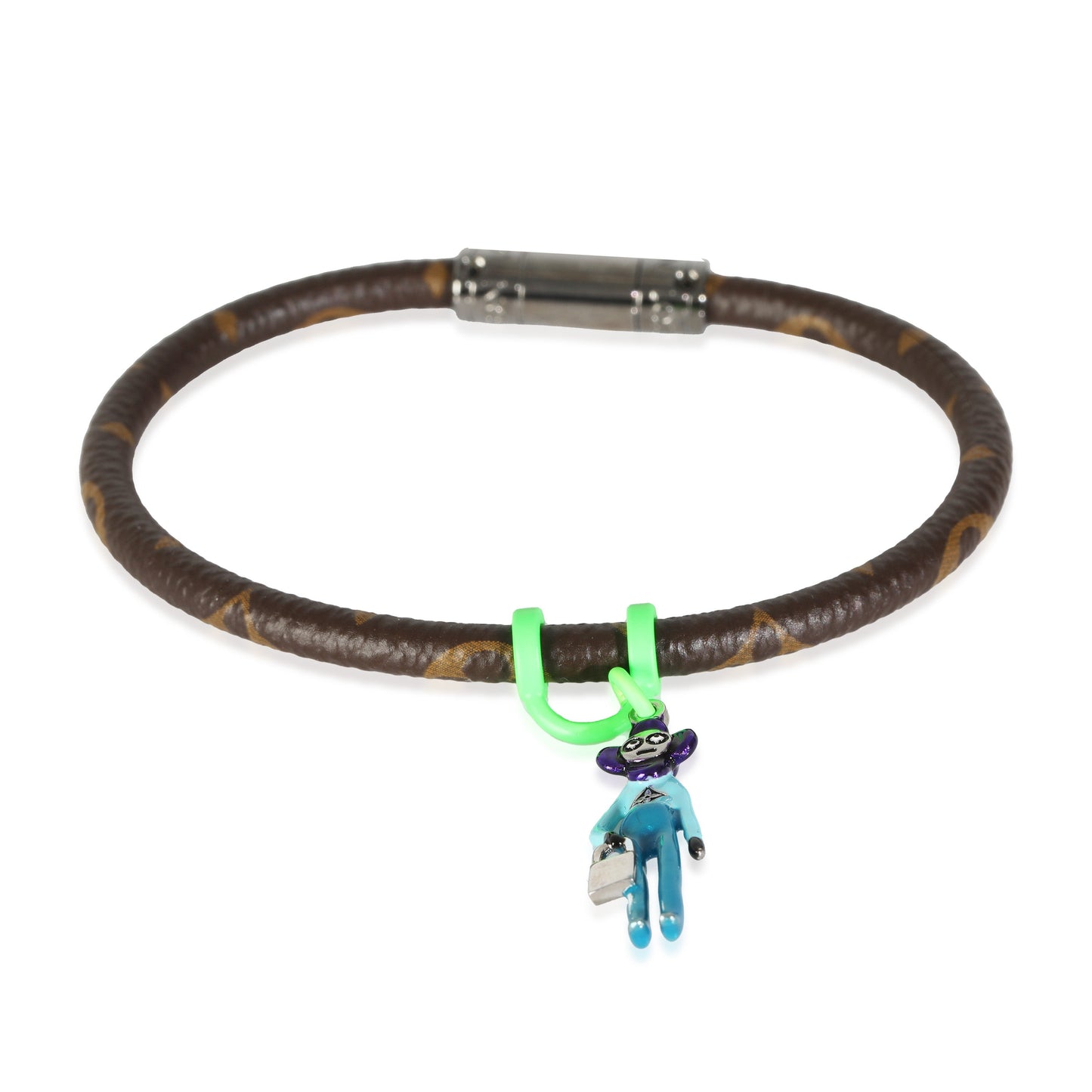 Louis Vuitton Ruthenium Hang It Mascot Bracelet