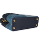 Louis Vuitton Navy Blue Patchwork Denim Capucines BB