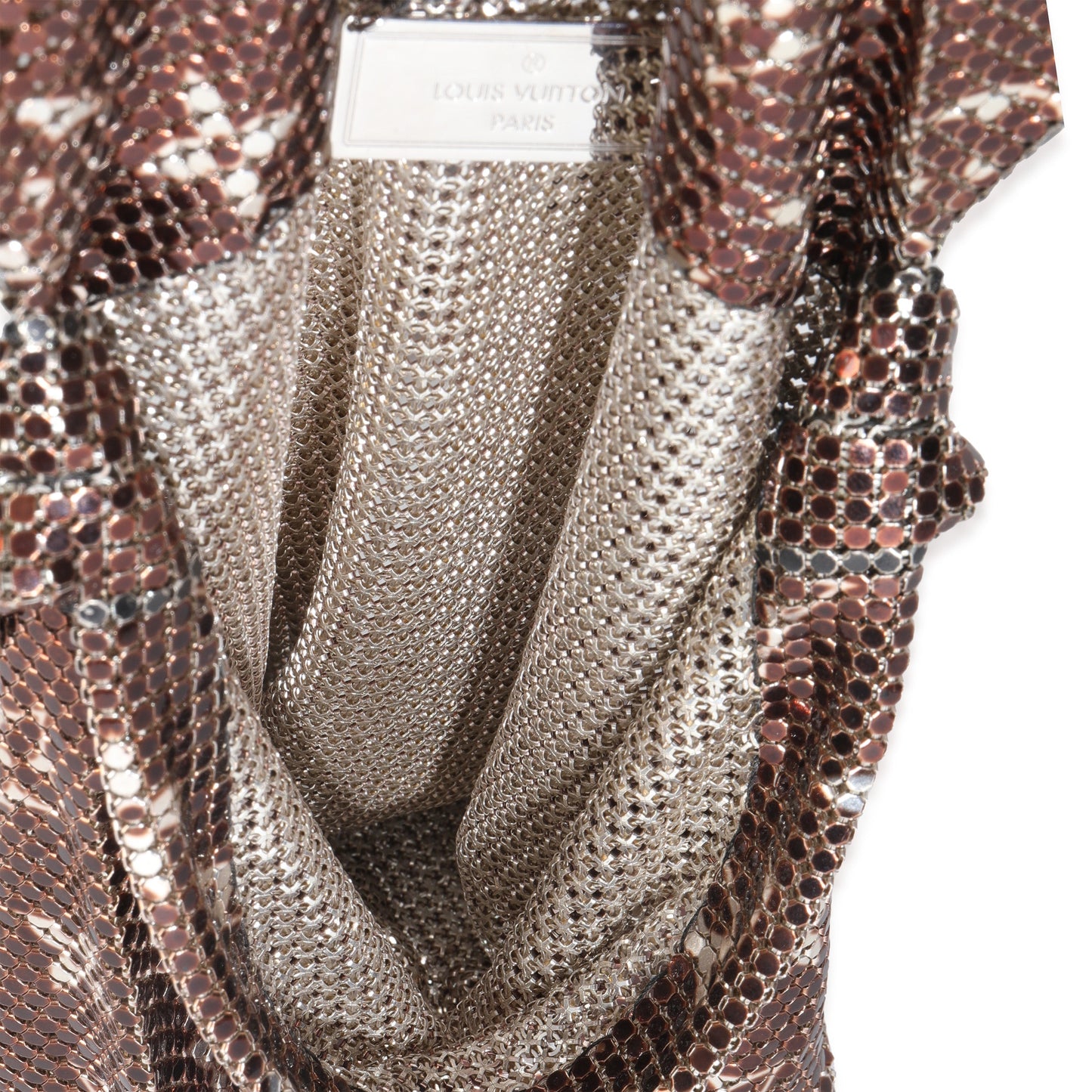 Louis Vuitton Bronze Monogram Mesh Metal Frances