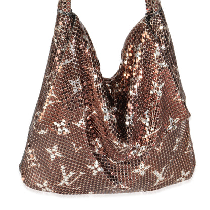 Louis Vuitton Bronze Monogram Mesh Metal Frances