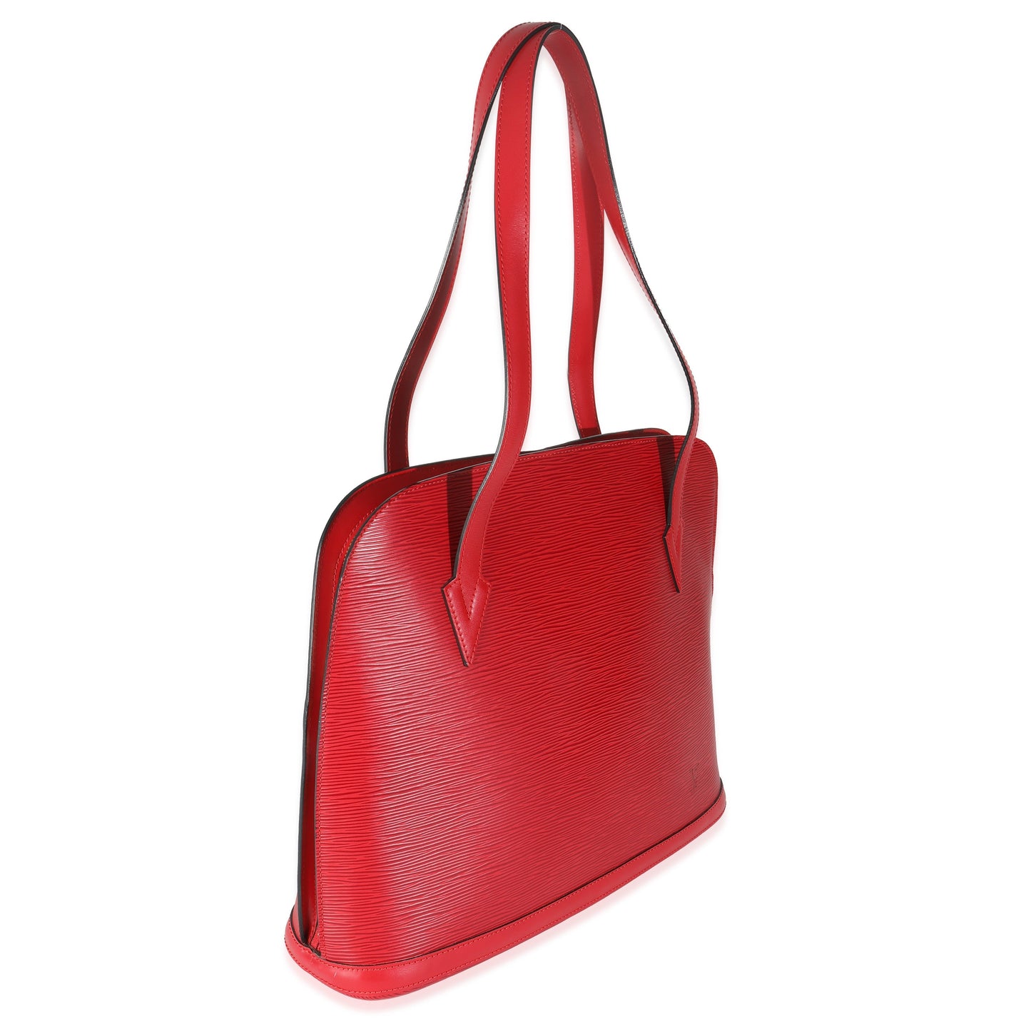 Louis Vuitton Castillan Red Epi Lussac