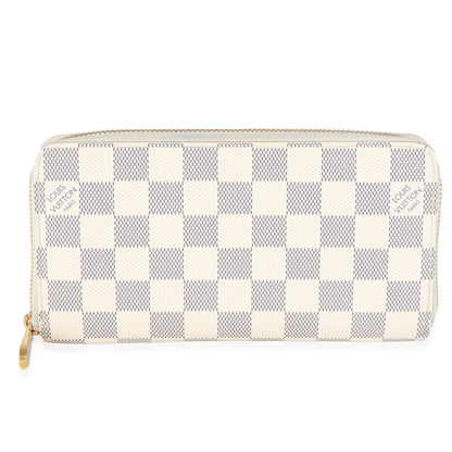 Louis Vuitton Damier Azur Canvas Zippy Wallet