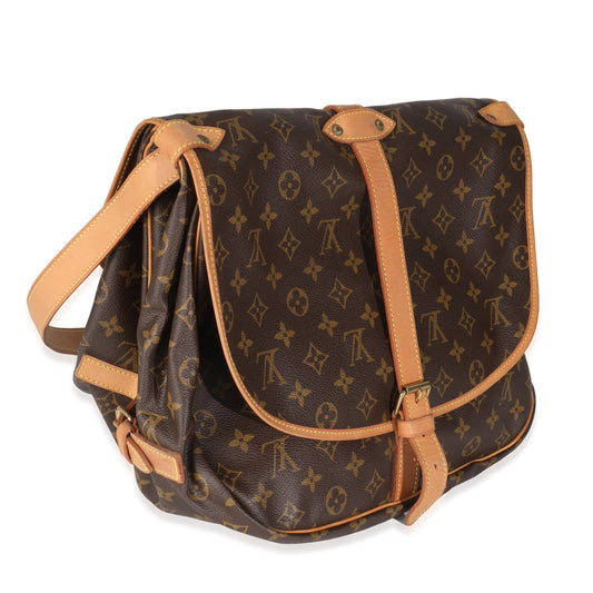 Louis Vuitton Monogram Canvas Saumur 35