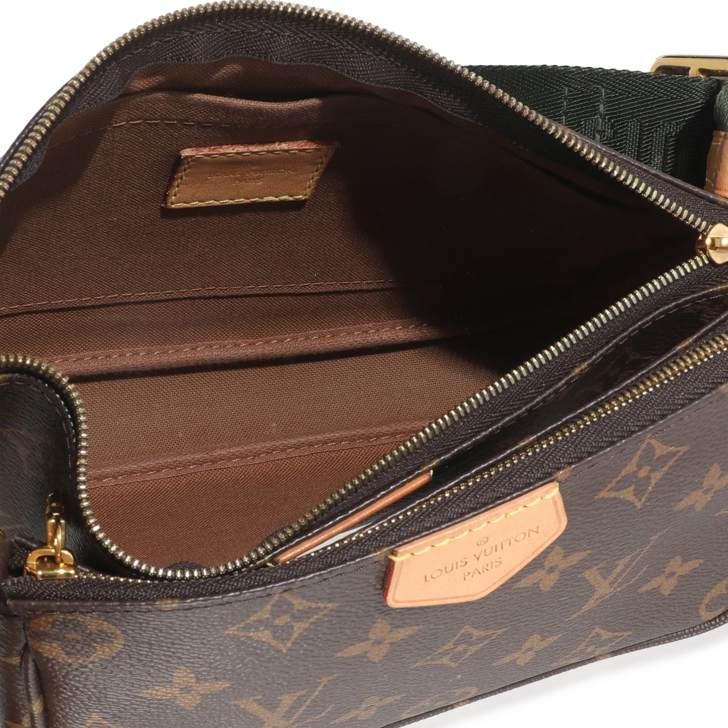 Louis Vuitton Khaki Monogram Canvas Multi Pochette Accessoires