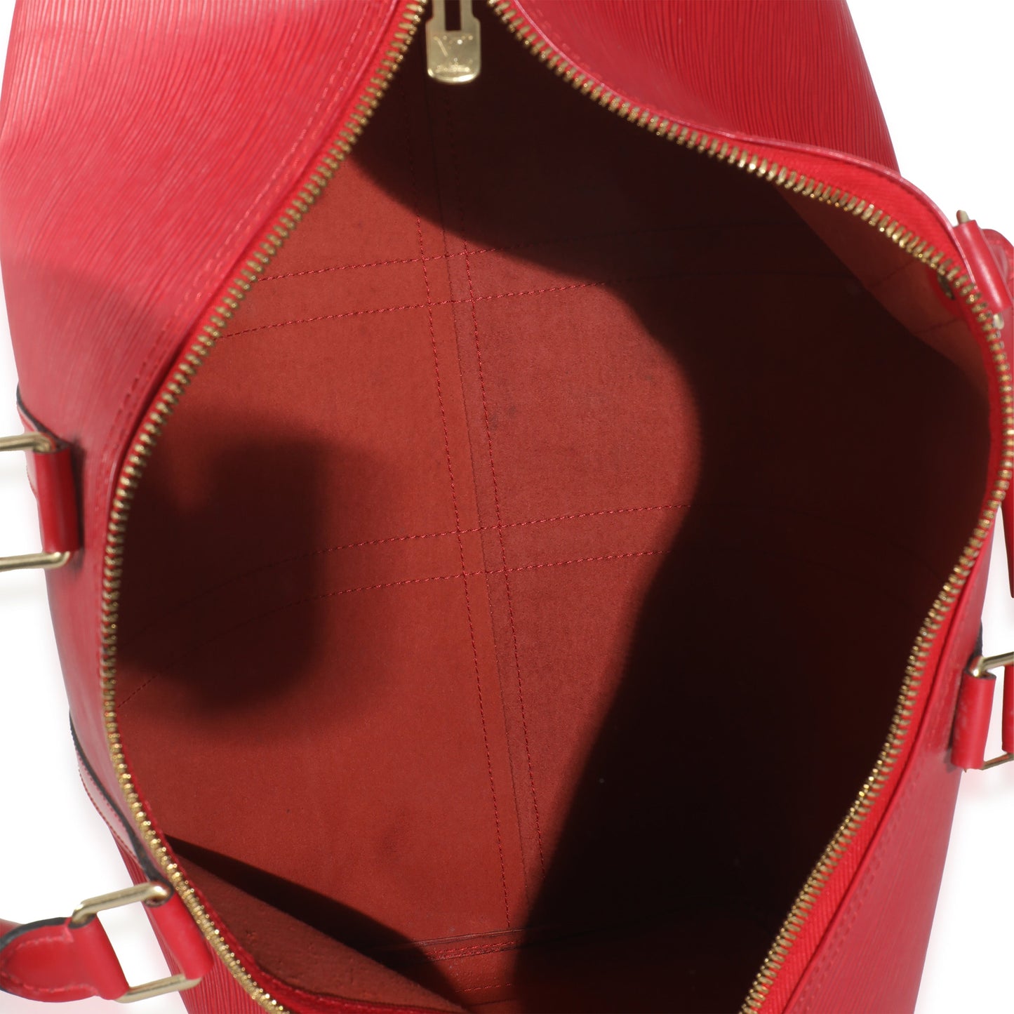 Louis Vuitton   Red Epi Keepall 45