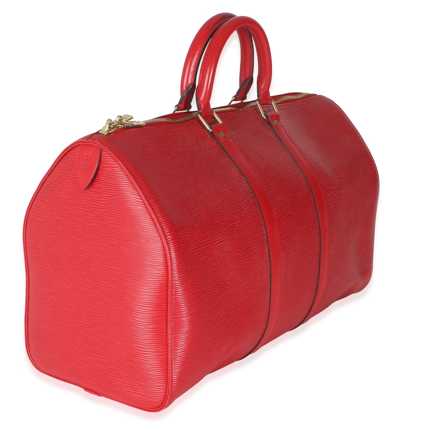 Louis Vuitton   Red Epi Keepall 45