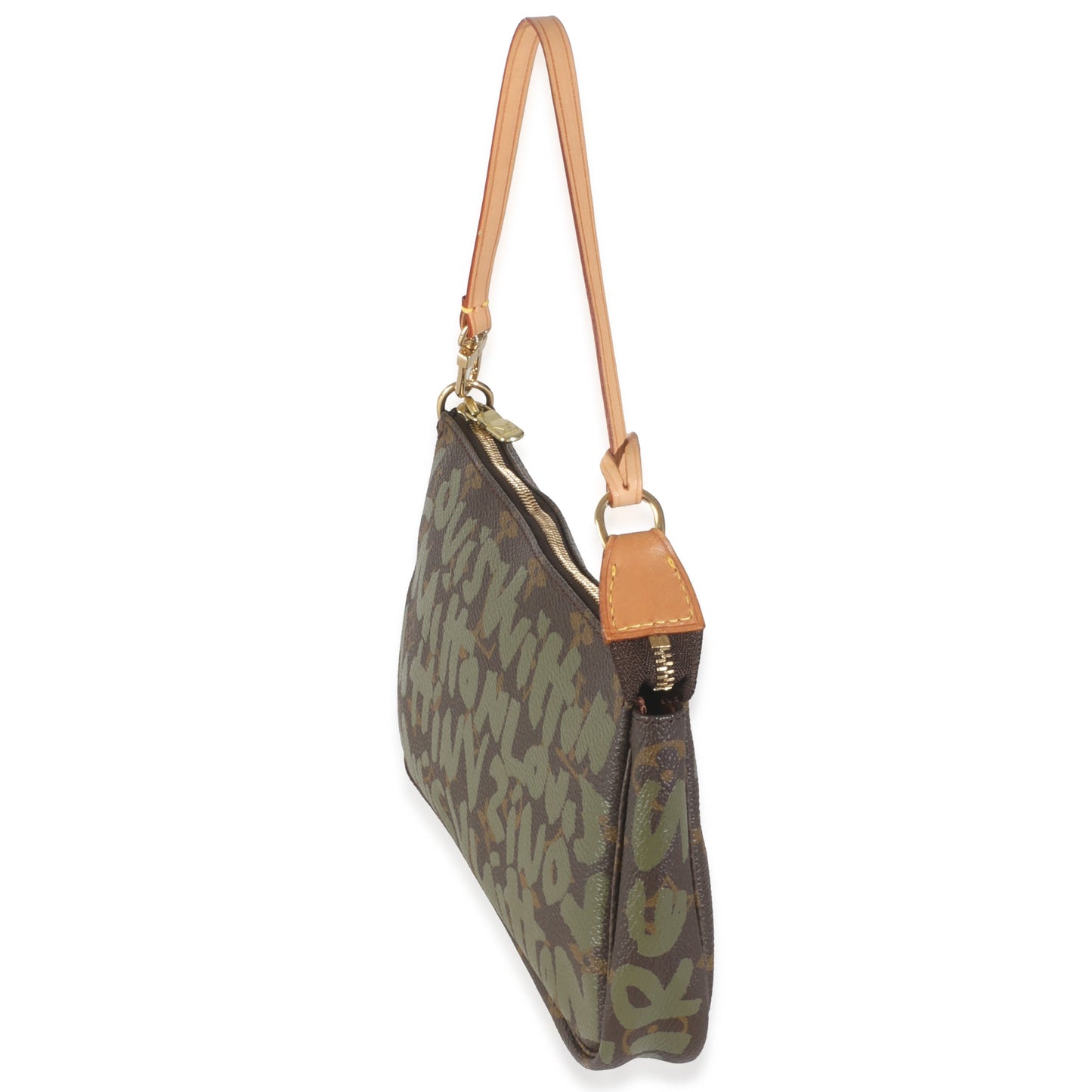 Louis Vuitton x Stephen Spro  Monogram Canvas Graffiti Pochette Accessories