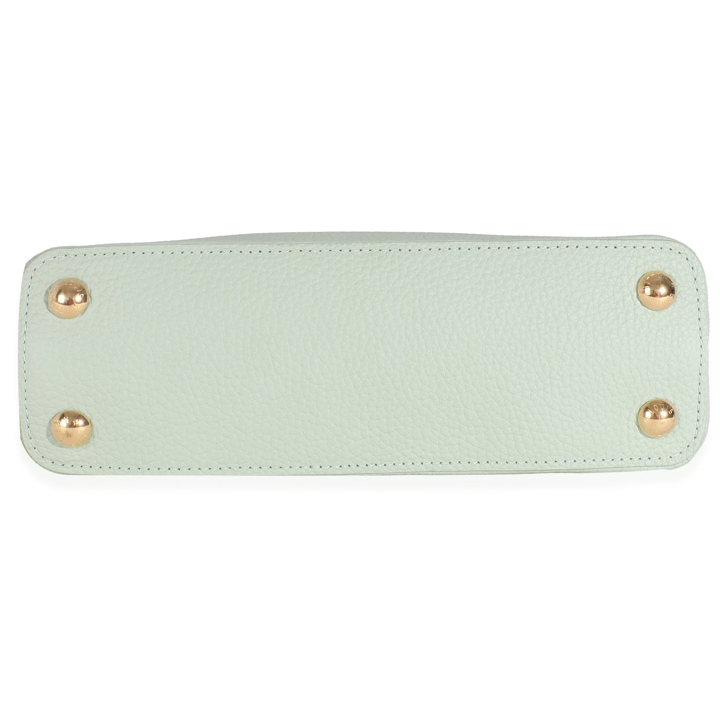 Louis Vuitton Jade Taurillon Flower Capucines BB