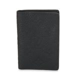 Louis Vuitton Black Taurillon Monogram Pocket Organizer