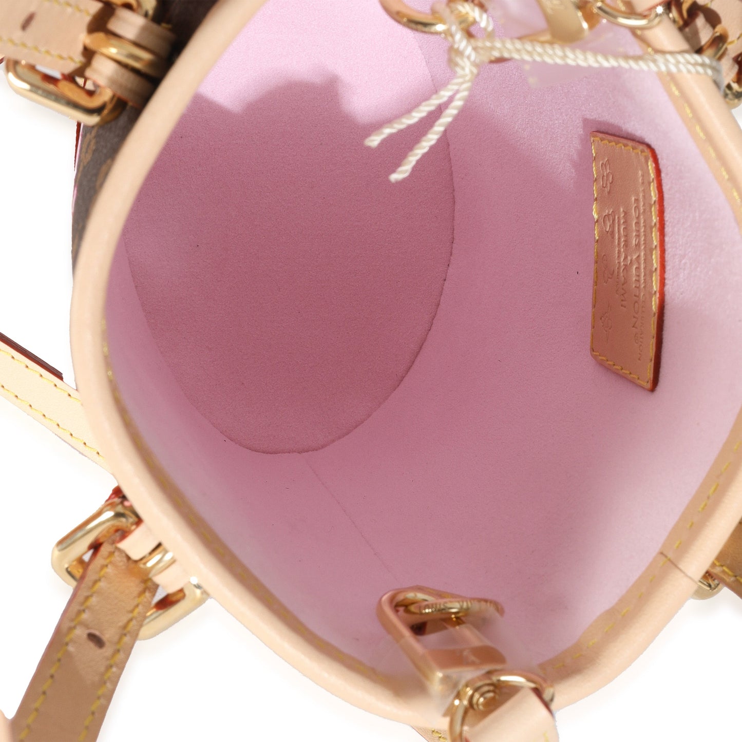 Louis Vuitton x TM Sakura Brown Monogram Cherry Blossom Nano Bucket