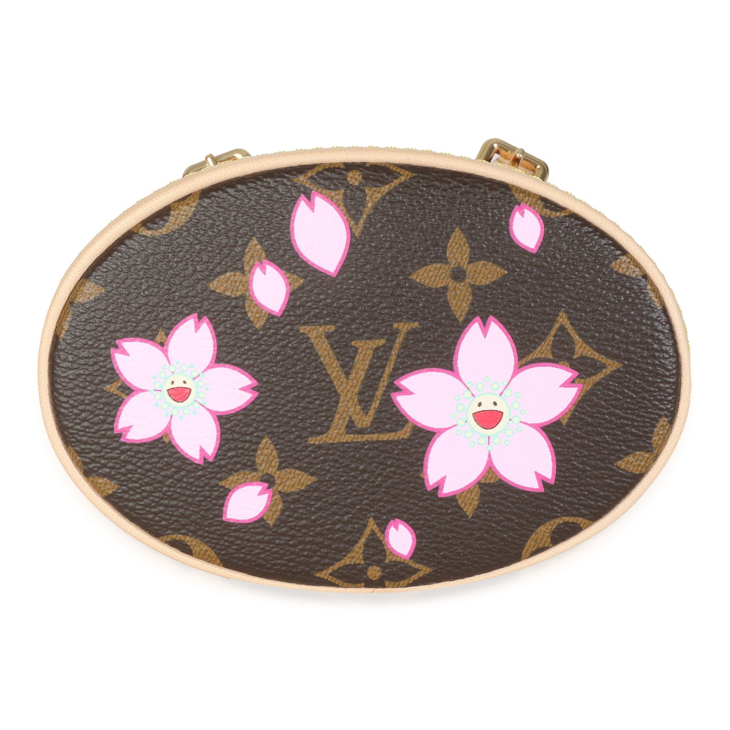 Louis Vuitton x TM Sakura Brown Monogram Cherry Blossom Nano Bucket