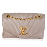 Louis Vuitton Taupe Calf Leather New Wave Chain MM