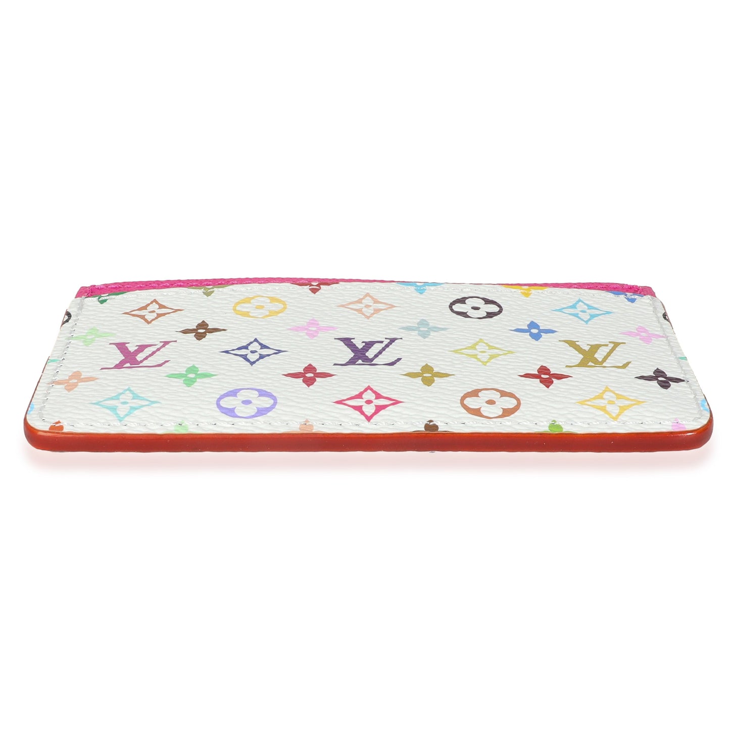 Louis Vuitton x TM Kawaii Pink Monogram Multicolor Canvas Card Holder