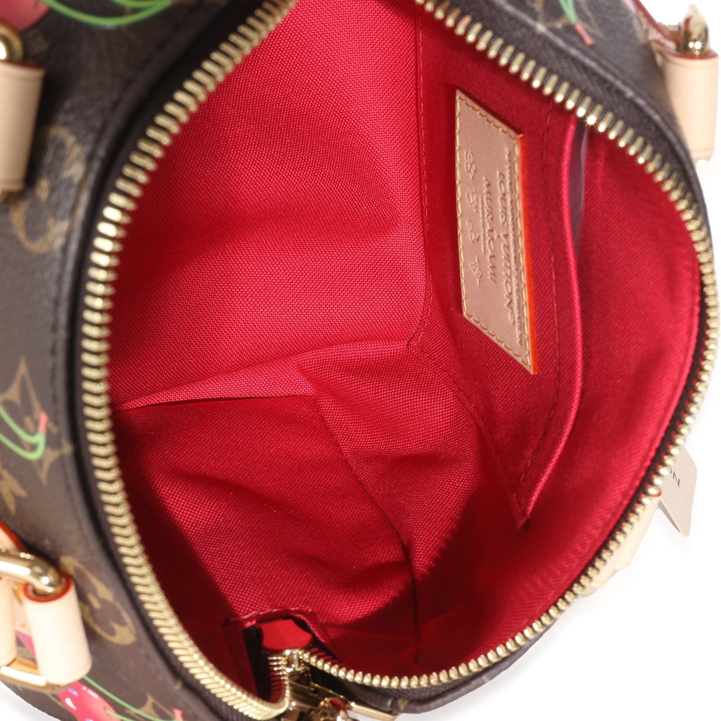 Louis Vuitton x TM Monogram Cerises Canvas Speedy Bandouliere 20